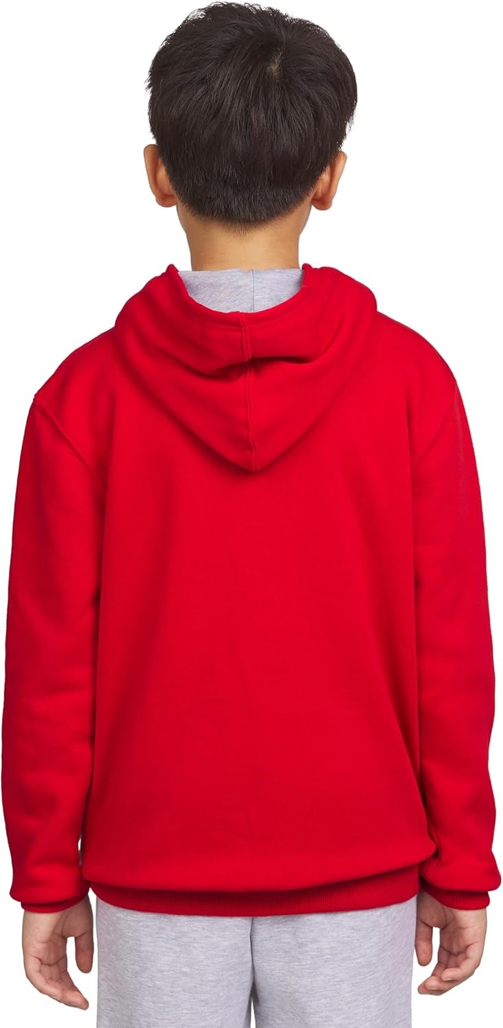 imageChampion Boys Boys Hoodie for Kids Sweatshirt Fleece Youth Pullover With HoodSignature Red
