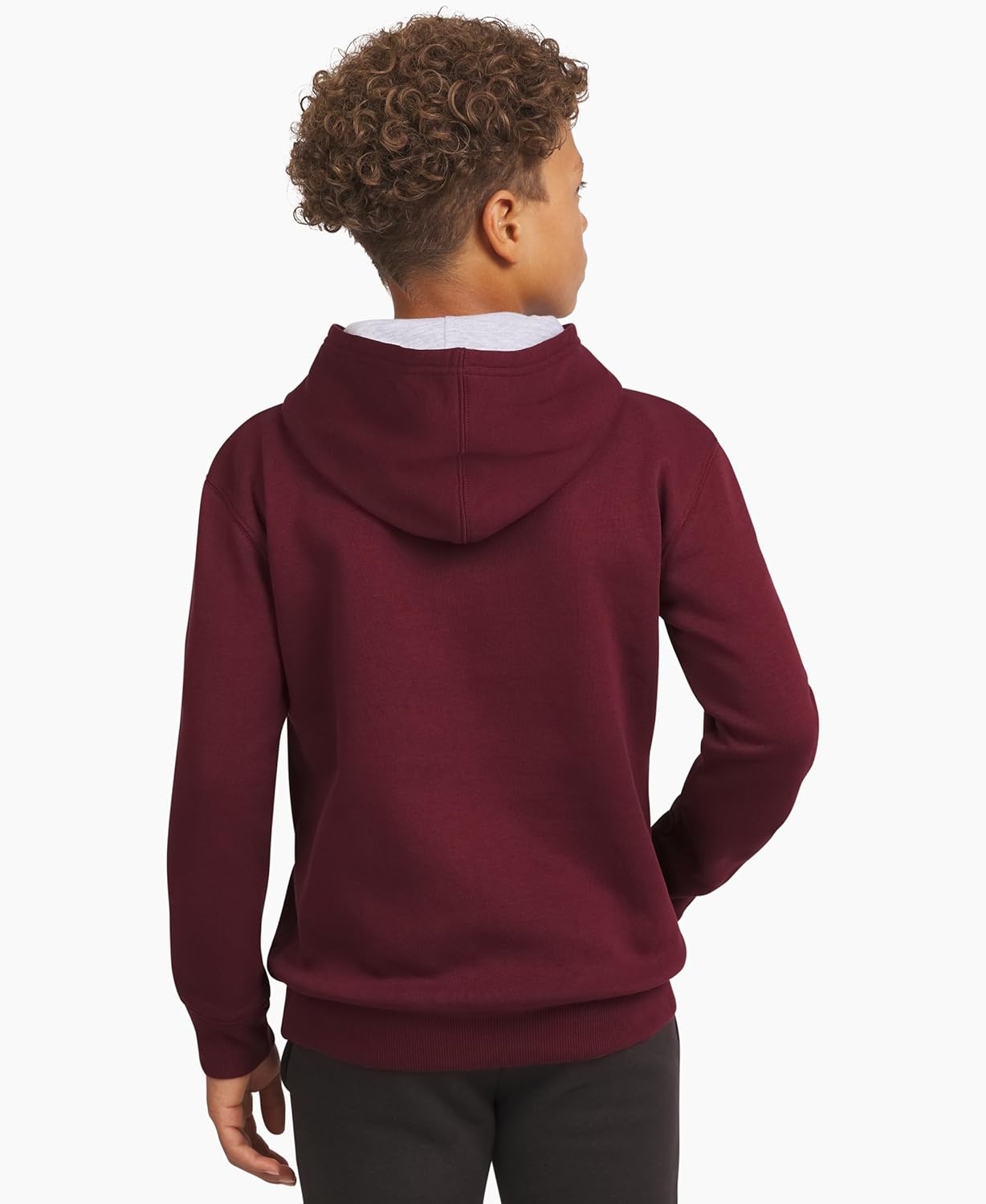 imageChampion Boys Boys Hoodie for Kids Sweatshirt Fleece Youth Pullover With HoodWine