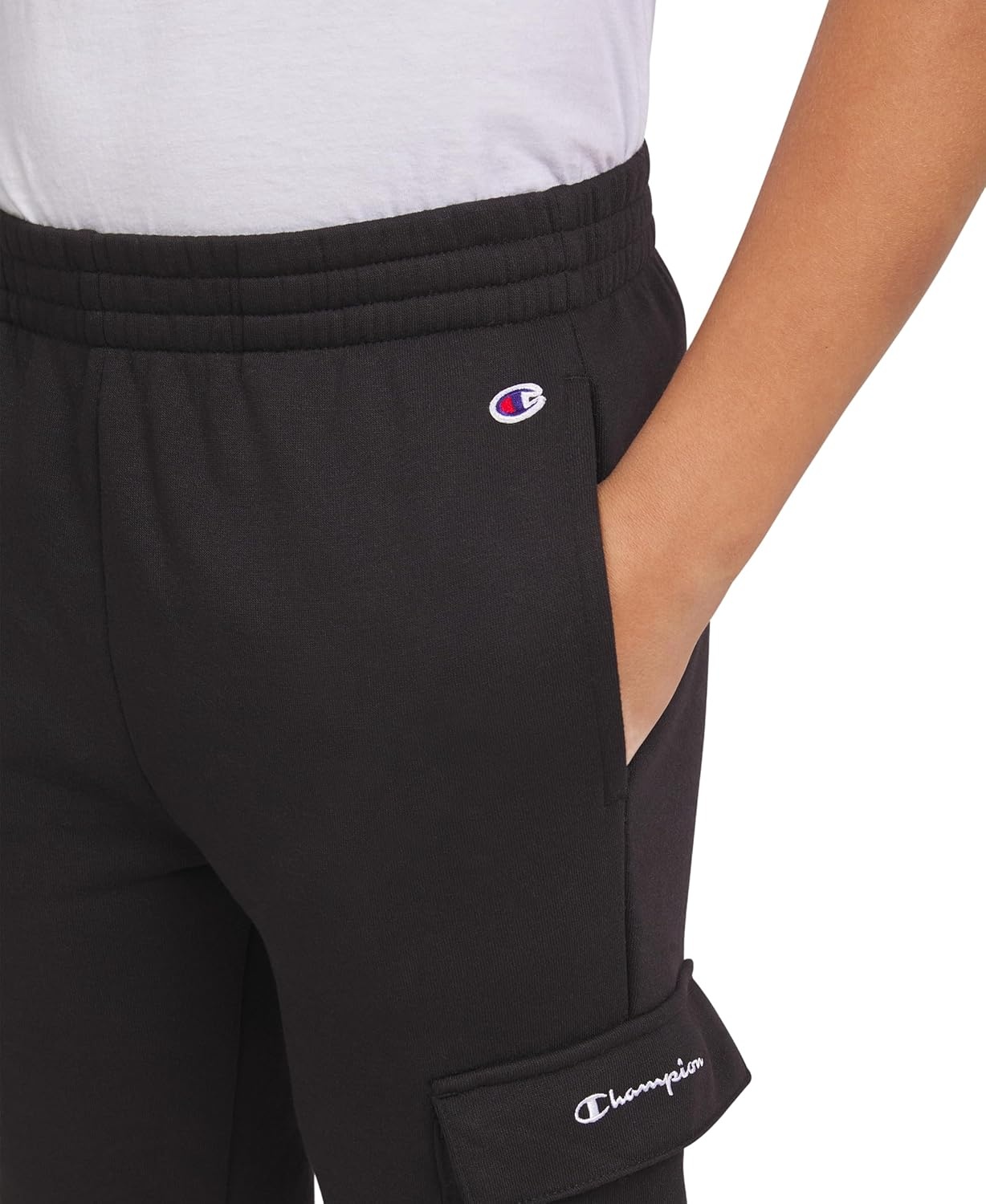 imageChampion Boys Boys Sweatpants Cargo Jogger PantsCargo Black