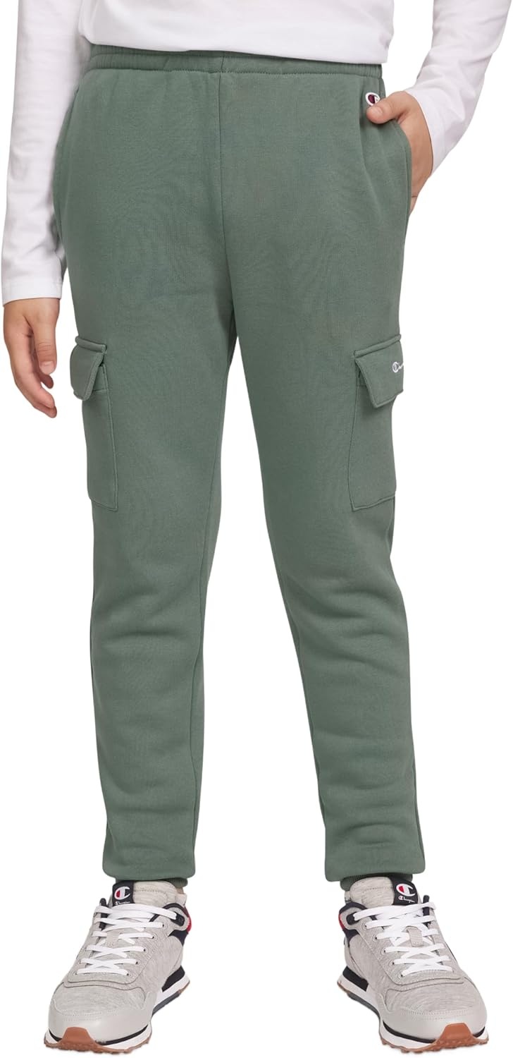 imageChampion Boys Boys Sweatpants Cargo Jogger PantsCargo Dark Forest Green