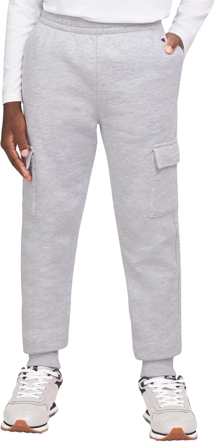 imageChampion Boys Boys Sweatpants Cargo Jogger PantsCargo Grey Heather