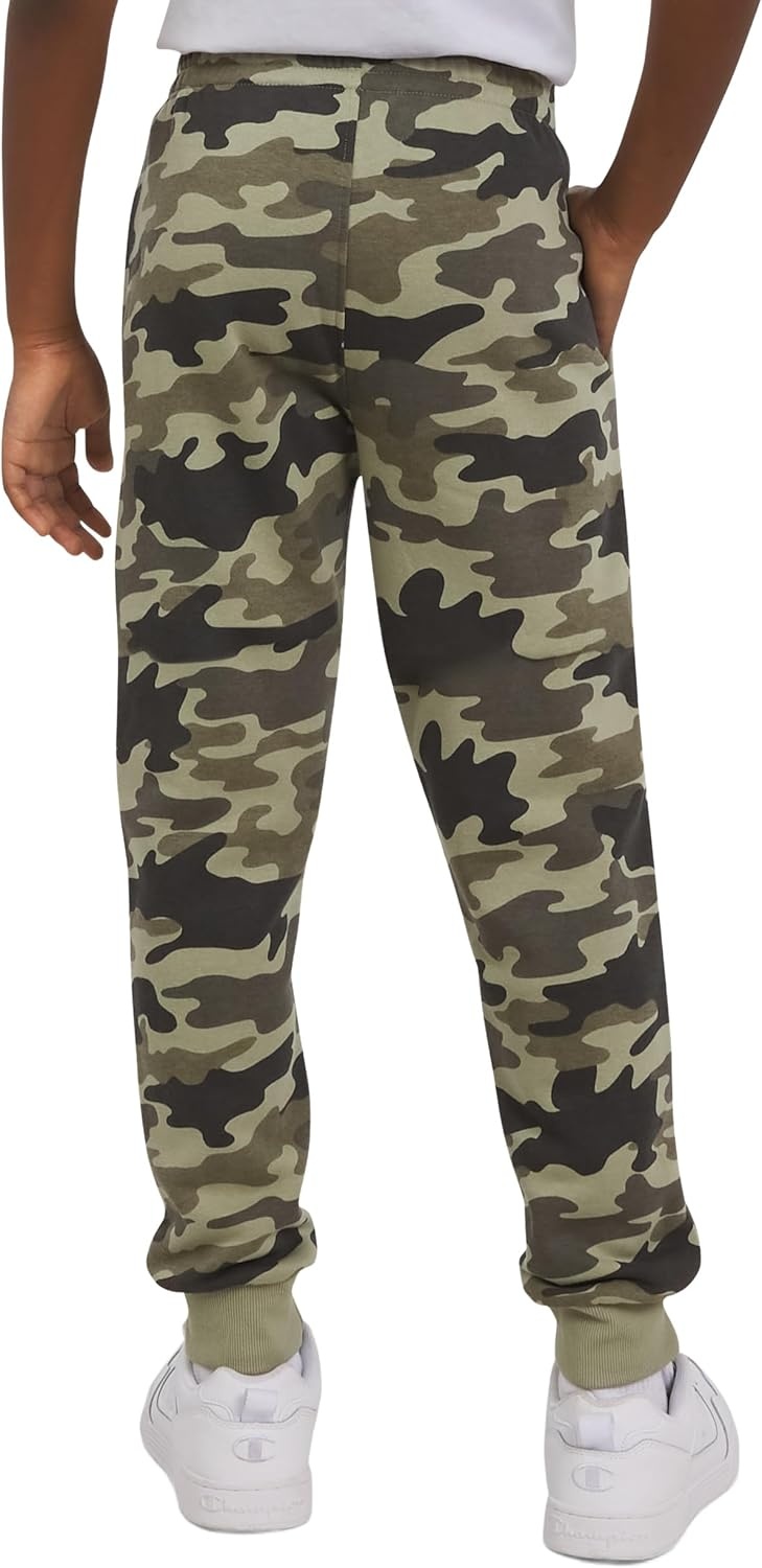 imageChampion Boys Boys Sweatpants Fleece Jogger PantsEarth Camo