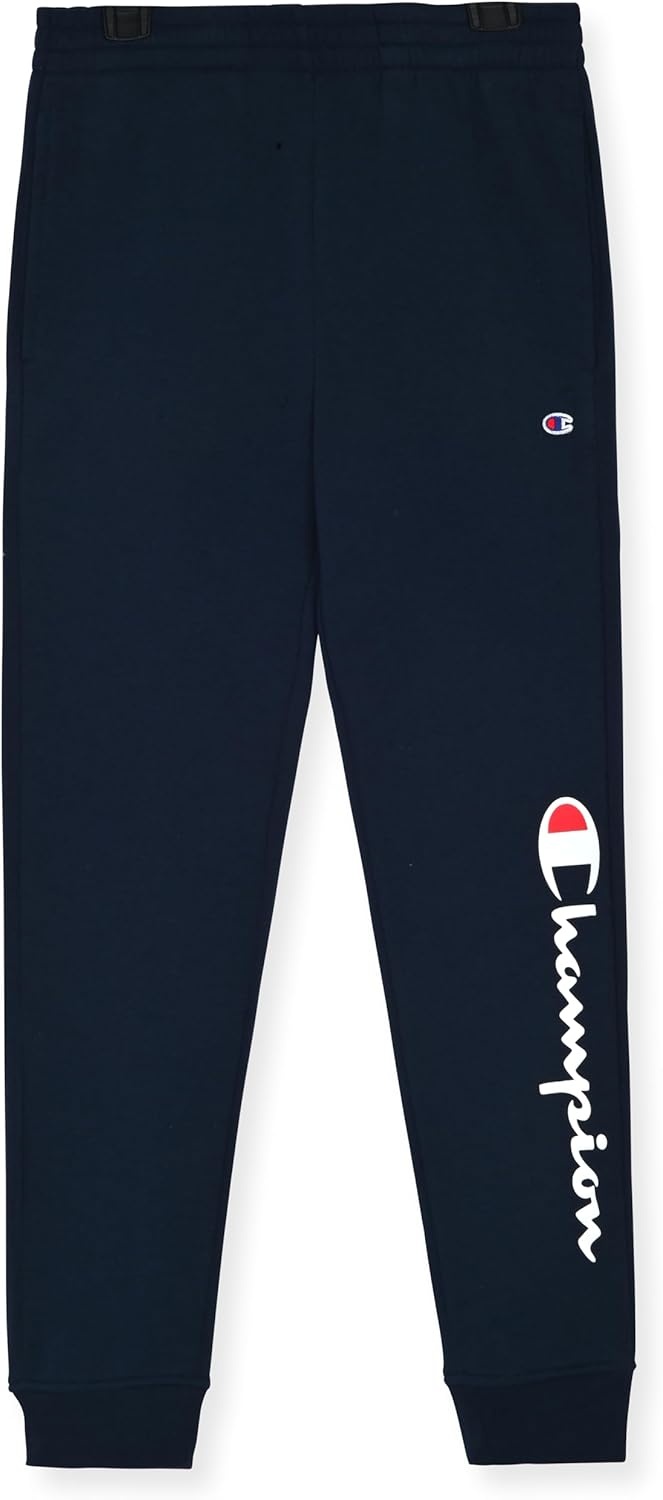 imageChampion Boys Boys Sweatpants Fleece Jogger PantsNavyheather Grey