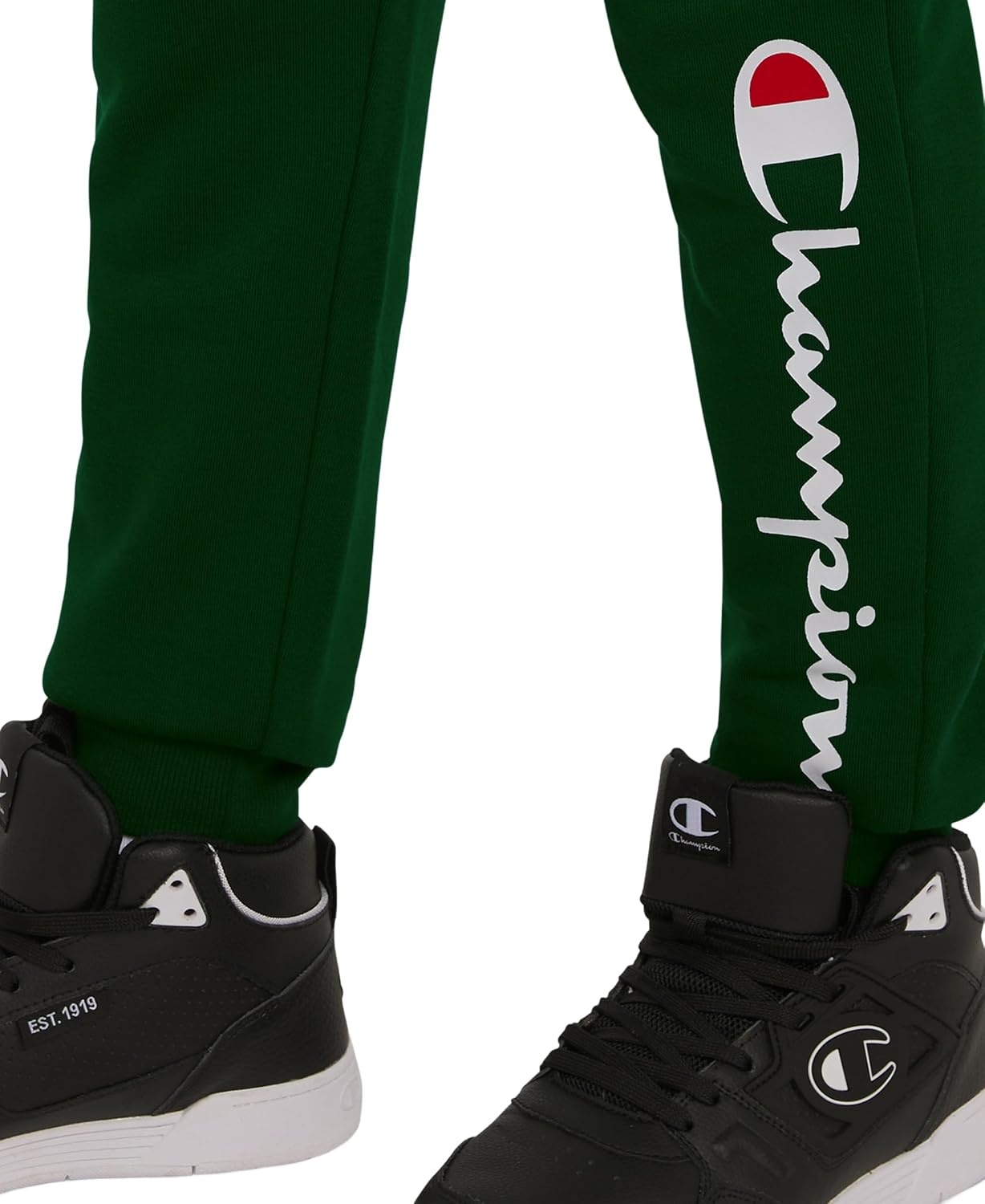 imageChampion Boys Boys Sweatpants Fleece Jogger PantsPine Green