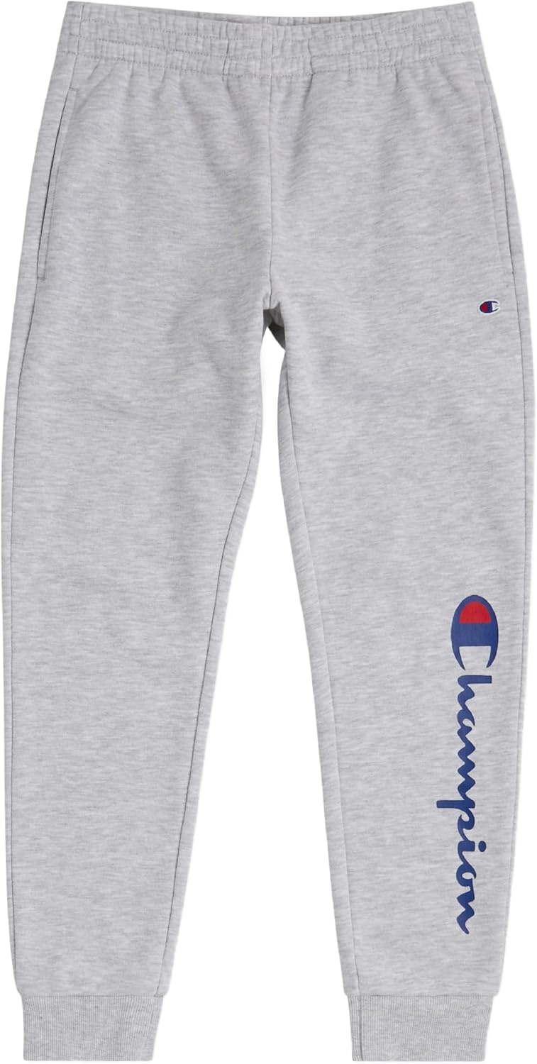 imageChampion Boys Boys Sweatpants Fleece Jogger PantsSignature Grey Heather