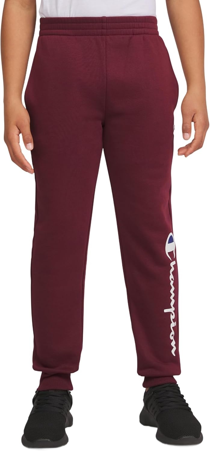 imageChampion Boys Boys Sweatpants Fleece Jogger PantsSignature Wine