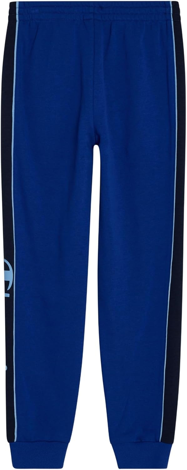 imageChampion Boys Boys Sweatpants Fleece Jogger PantsSurf Blue Stripe