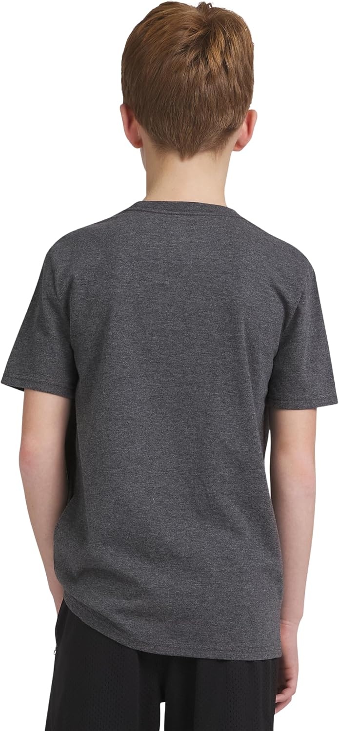 image:imageChampion Boys Champion Boys Tee Shirt Short Sleeve Logo TShirt for KidsSignature Charcoal Heather
