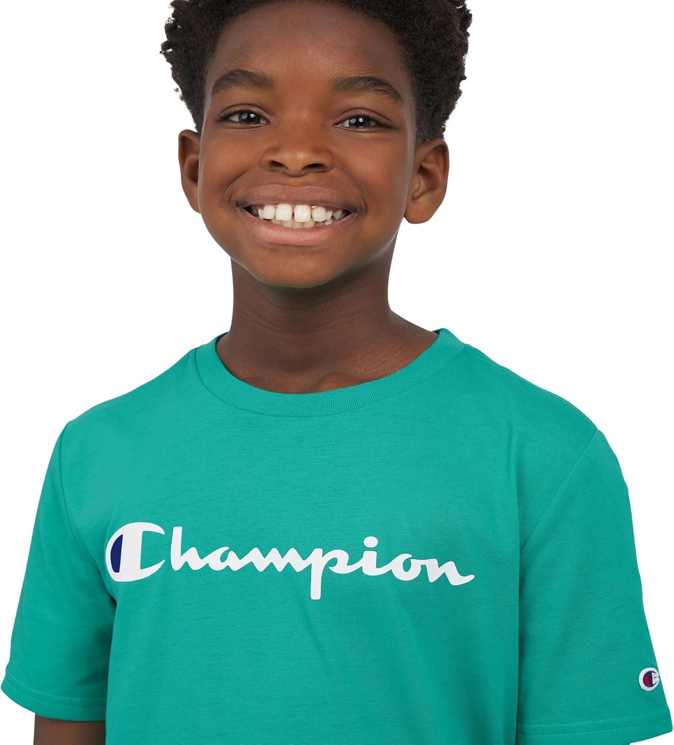 image:imageChampion Boys Champion Boys Tee Shirt Short Sleeve Logo TShirt for KidsSignature Oasis