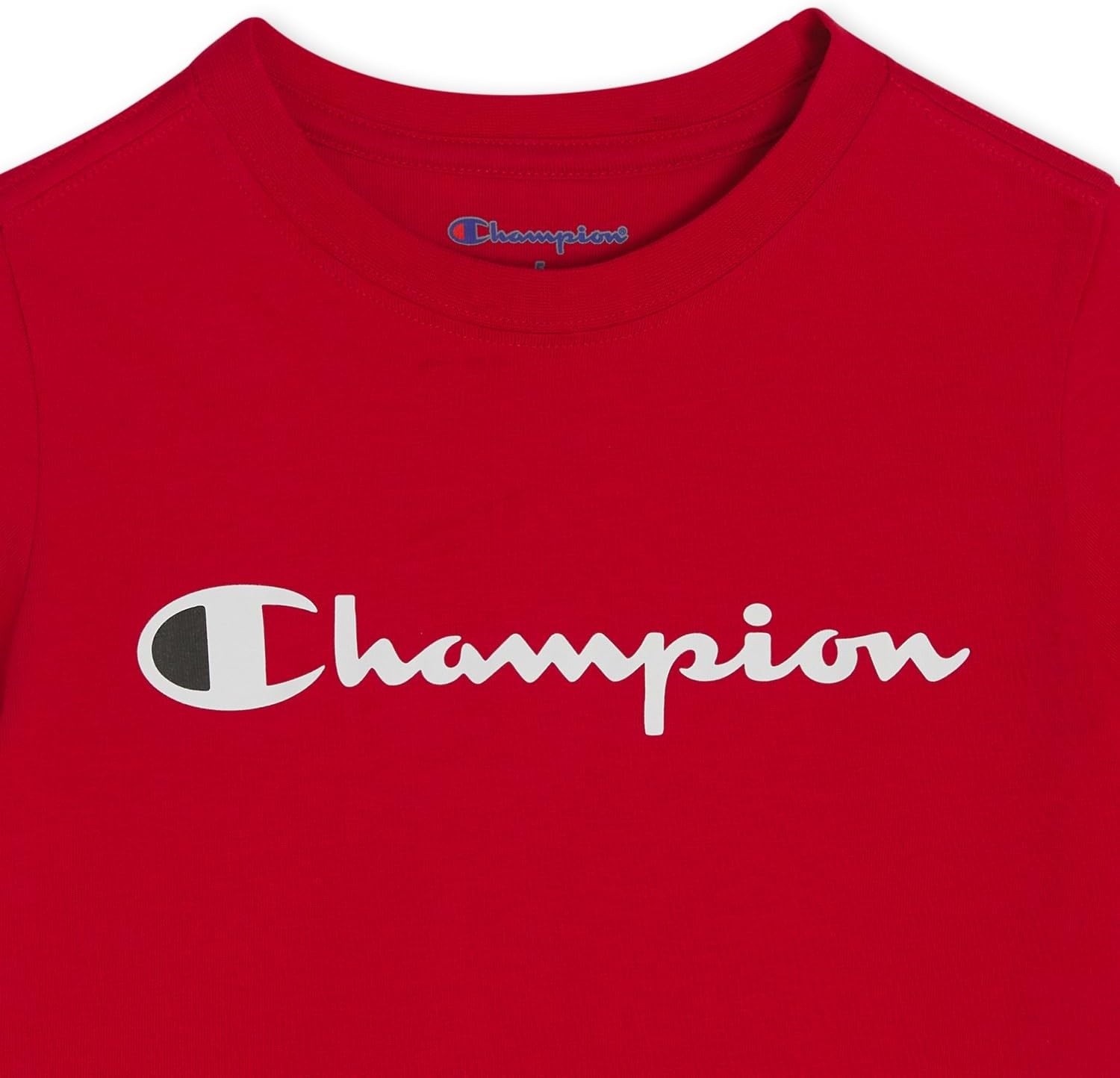 image:imageChampion Boys Champion Boys Tee Shirt Short Sleeve Logo TShirt for KidsSignature Red