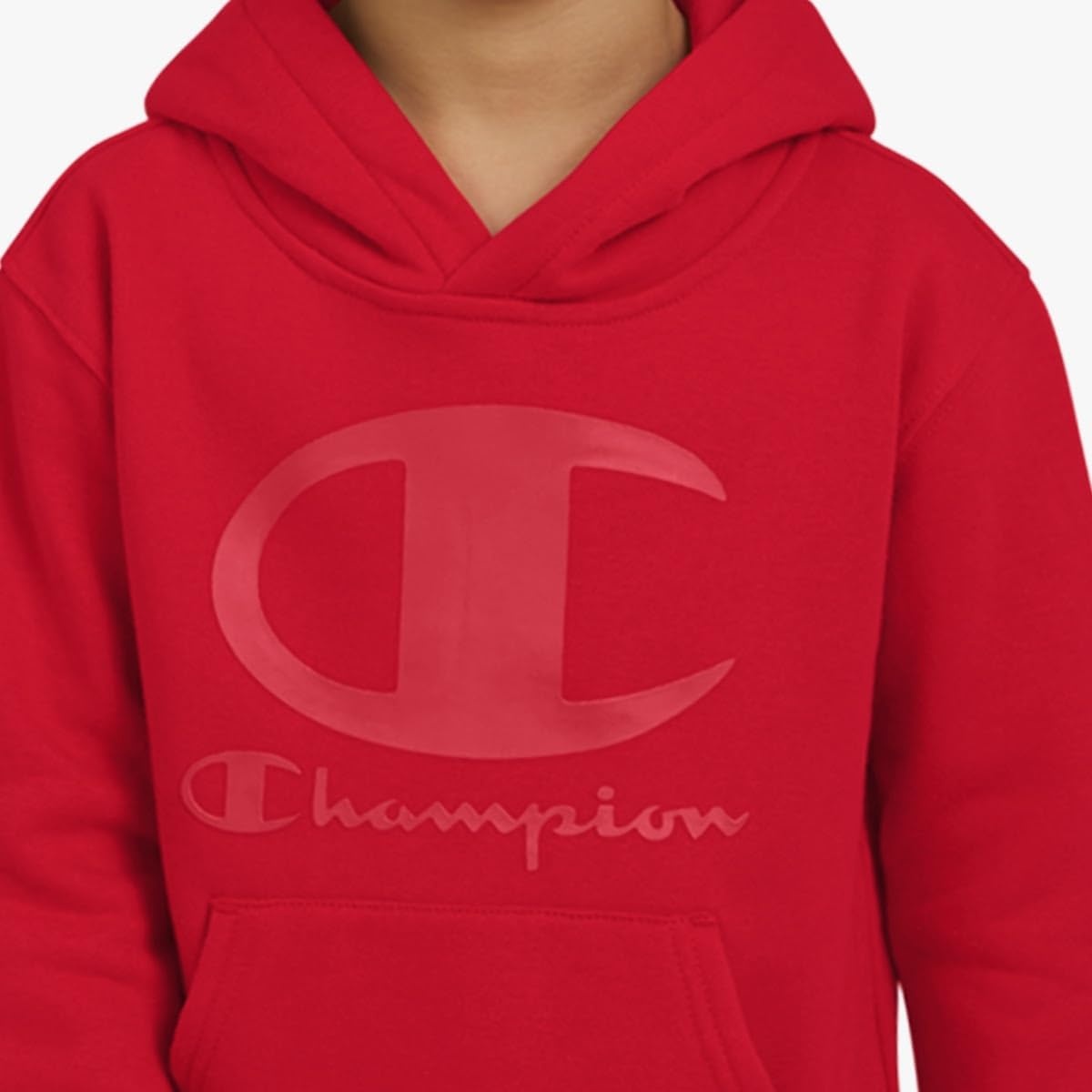imageChampion Boys Jogger Set Fleece Hoodie and Sweatpants TracksuitGrey Heather
