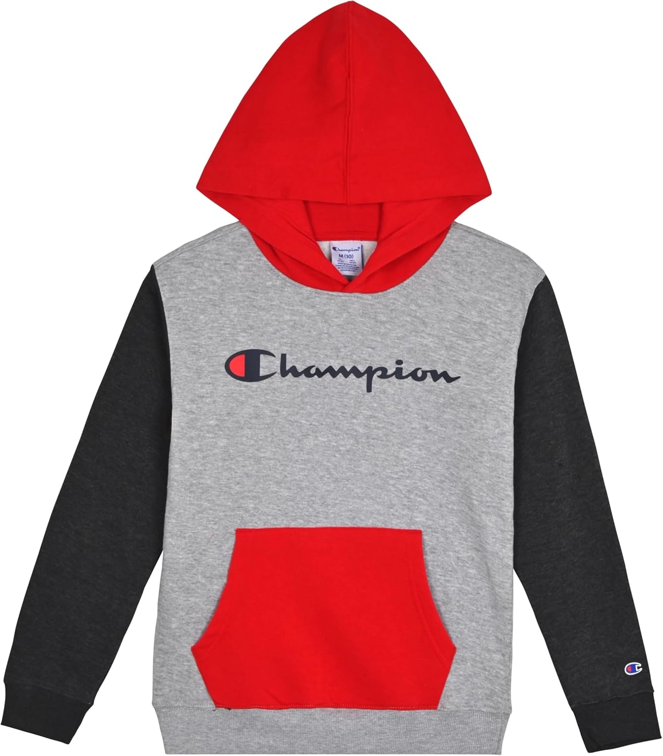 imageChampion Boys Jogger Set Fleece Hoodie and Sweatpants TracksuitHeather Gray