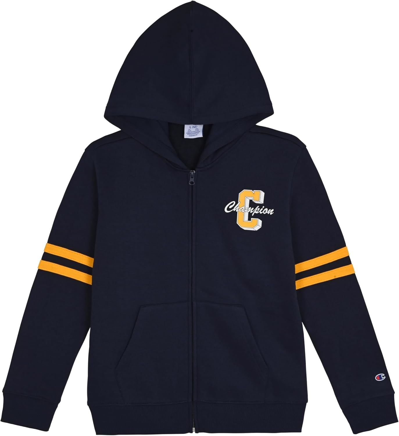 imageChampion Boys Jogger Set Fleece Hoodie and Sweatpants TracksuitNavy Blue