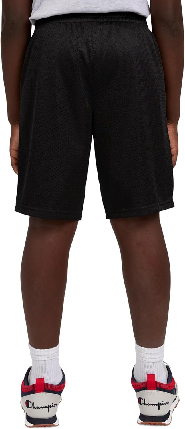 image:imageChampion Boys Shorts Athletic Mesh Basketball Shorts for BoysSignature Black