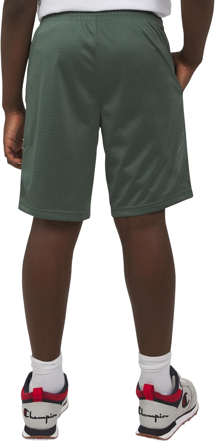 image:imageChampion Boys Shorts Athletic Mesh Basketball Shorts for BoysSignature Dark Forest