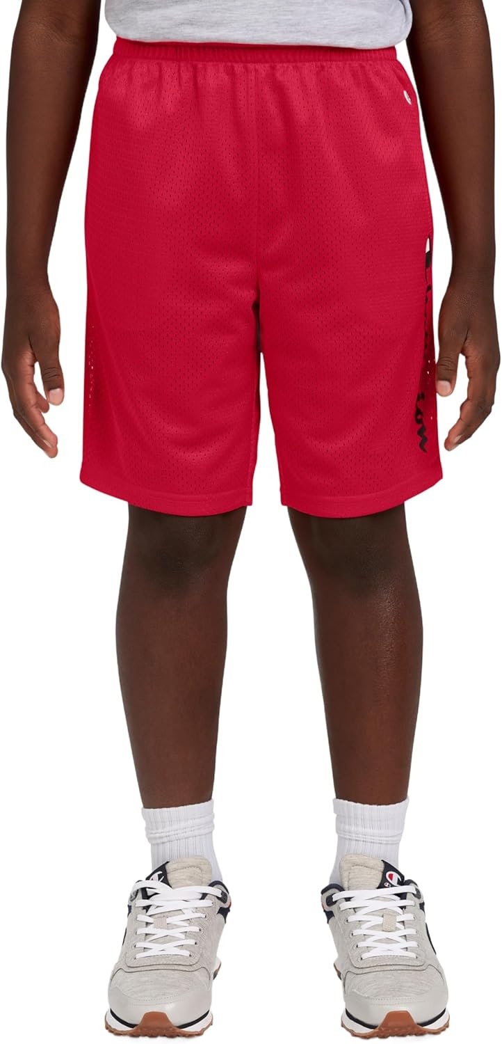 image:imageChampion Boys Shorts Athletic Mesh Basketball Shorts for BoysSignature Lychee