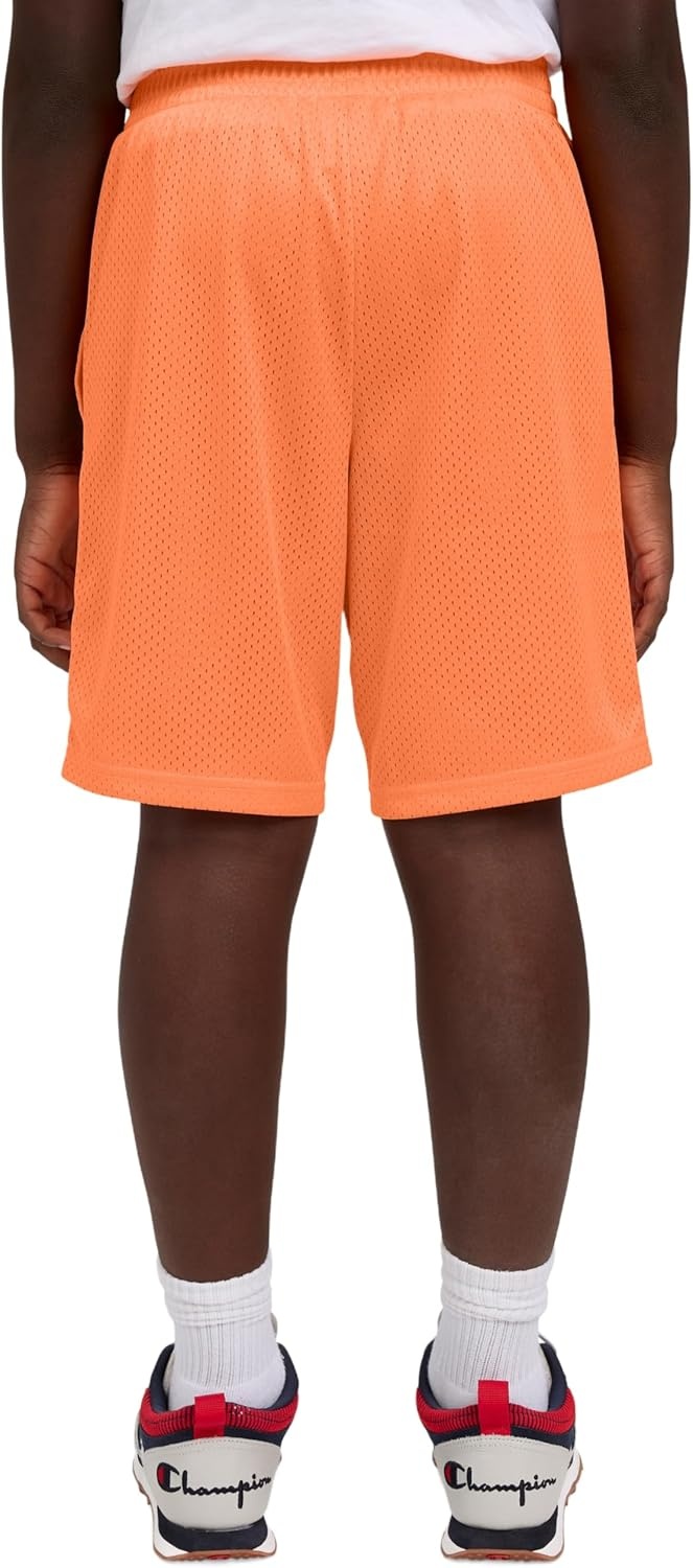 image:imageChampion Boys Shorts Athletic Mesh Basketball Shorts for BoysSignature Nectarine