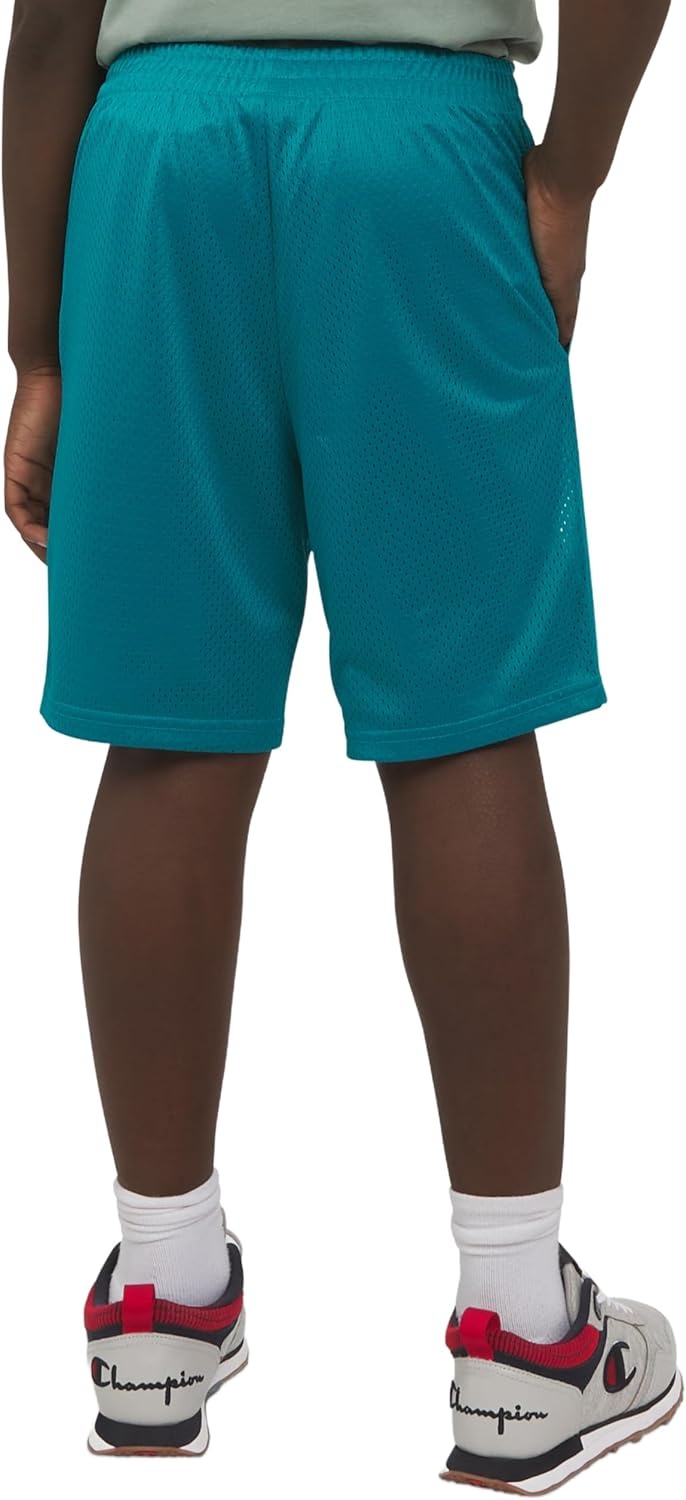 image:imageChampion Boys Shorts Athletic Mesh Basketball Shorts for BoysSignature Tile Blue