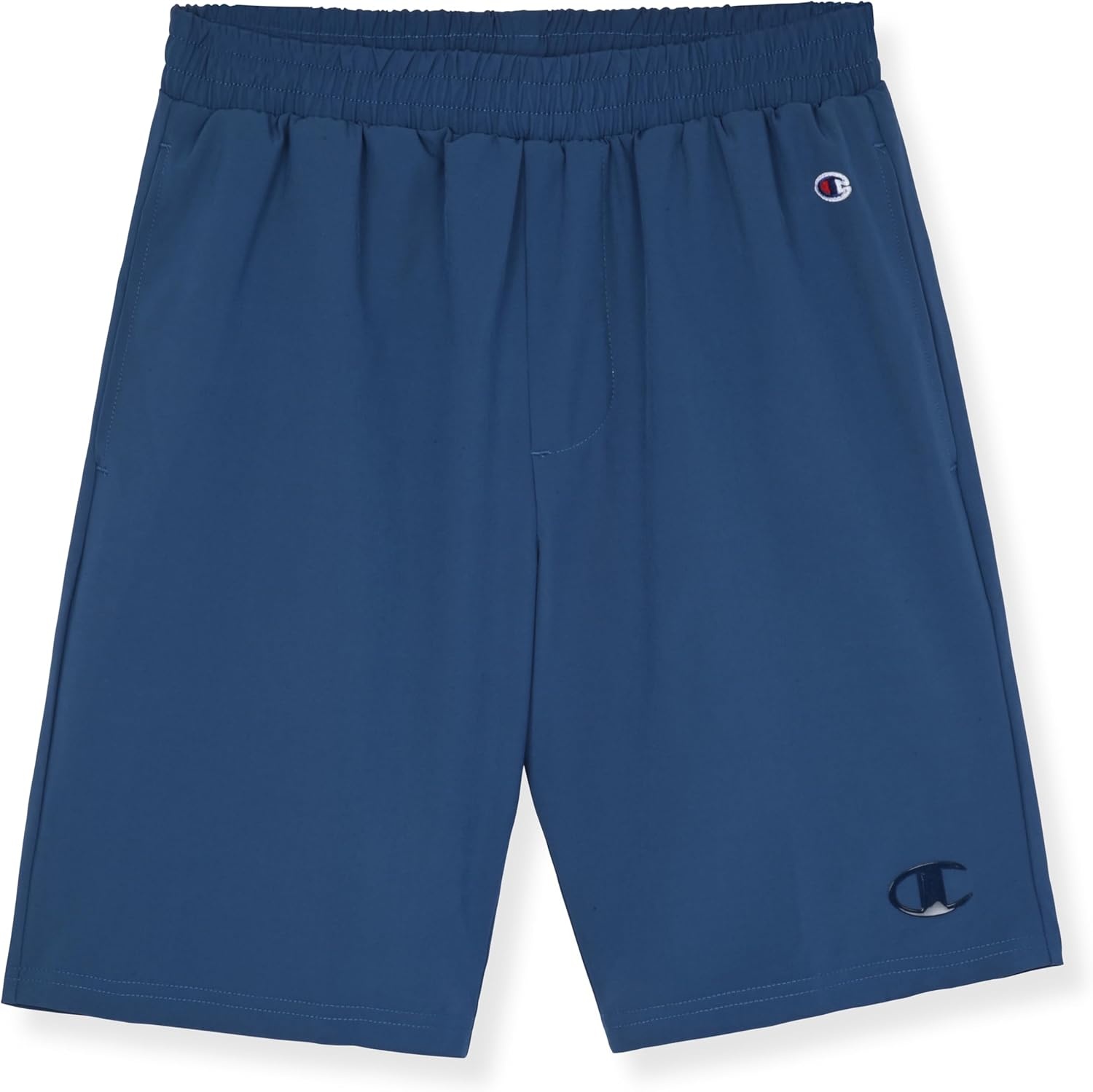 image:imageChampion Boys Shorts for Kids Athletic 2 Pack Lightweight Hybrid ShortBluelight Gray