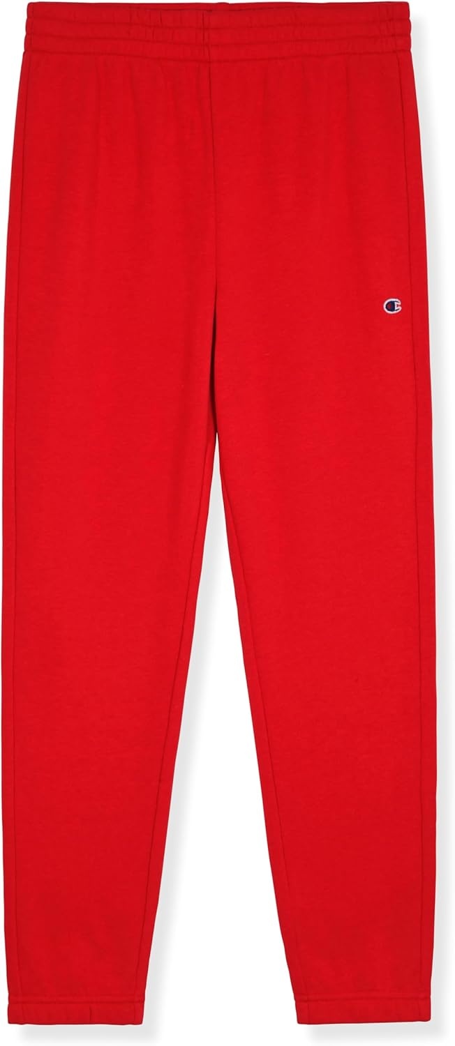 imageChampion Boys Sweatpants Active Fleece Jogger Pants for KidsLychee Red