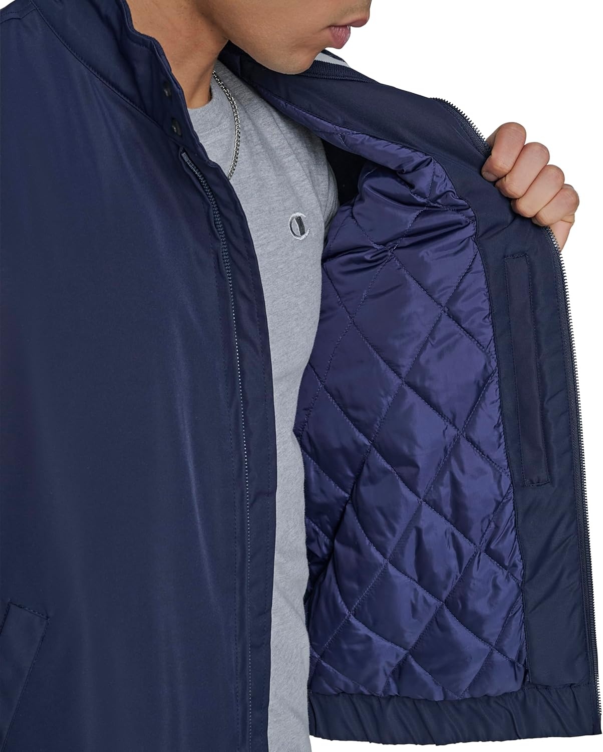 image:imageChampion Mens Classic Lightweight Bomber JacketPeacoat