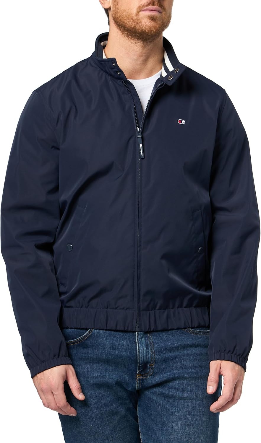 image:imageChampion Mens Classic Lightweight Bomber JacketPeacoat