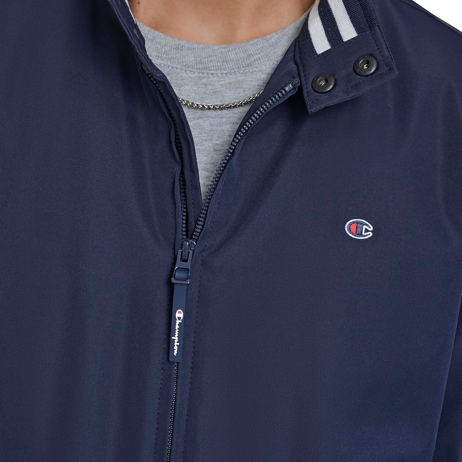 image:imageChampion Mens Classic Lightweight Bomber JacketPeacoat