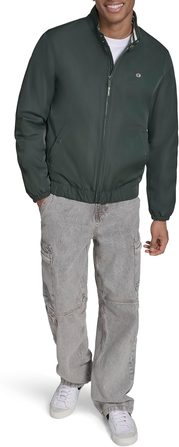 image:imageChampion Mens Classic Lightweight Bomber JacketSpruce