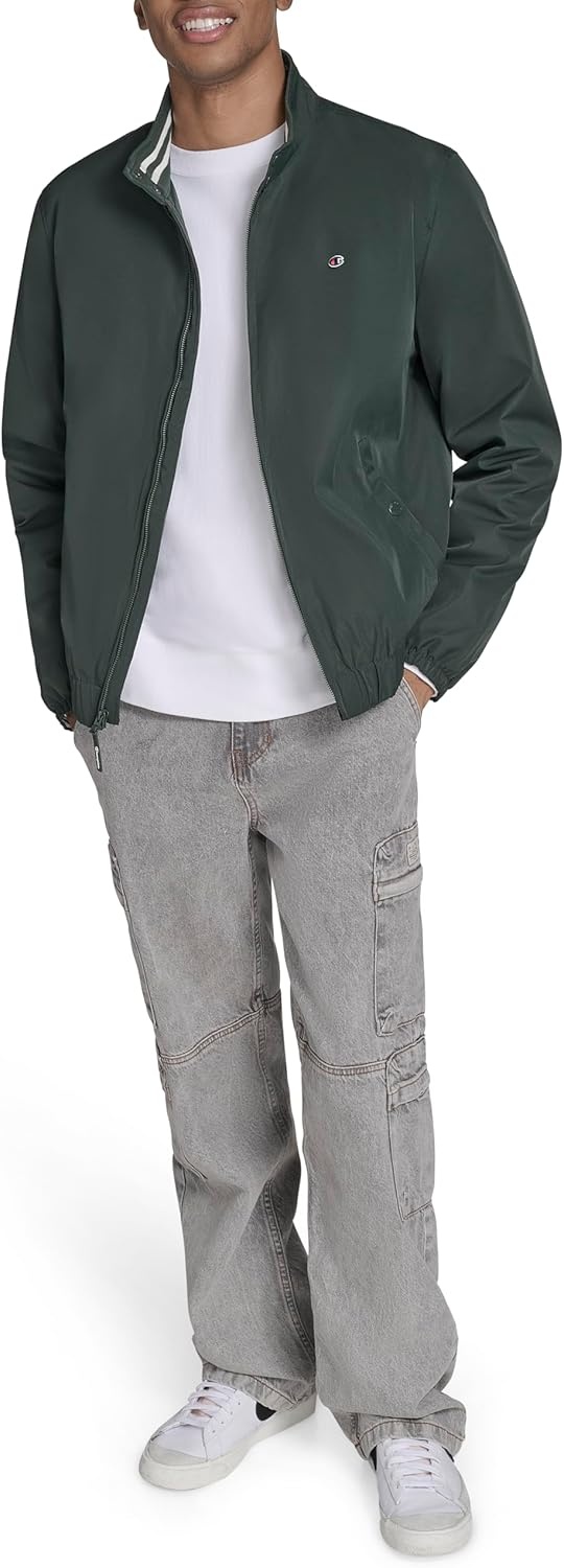 image:imageChampion Mens Classic Lightweight Bomber JacketSpruce