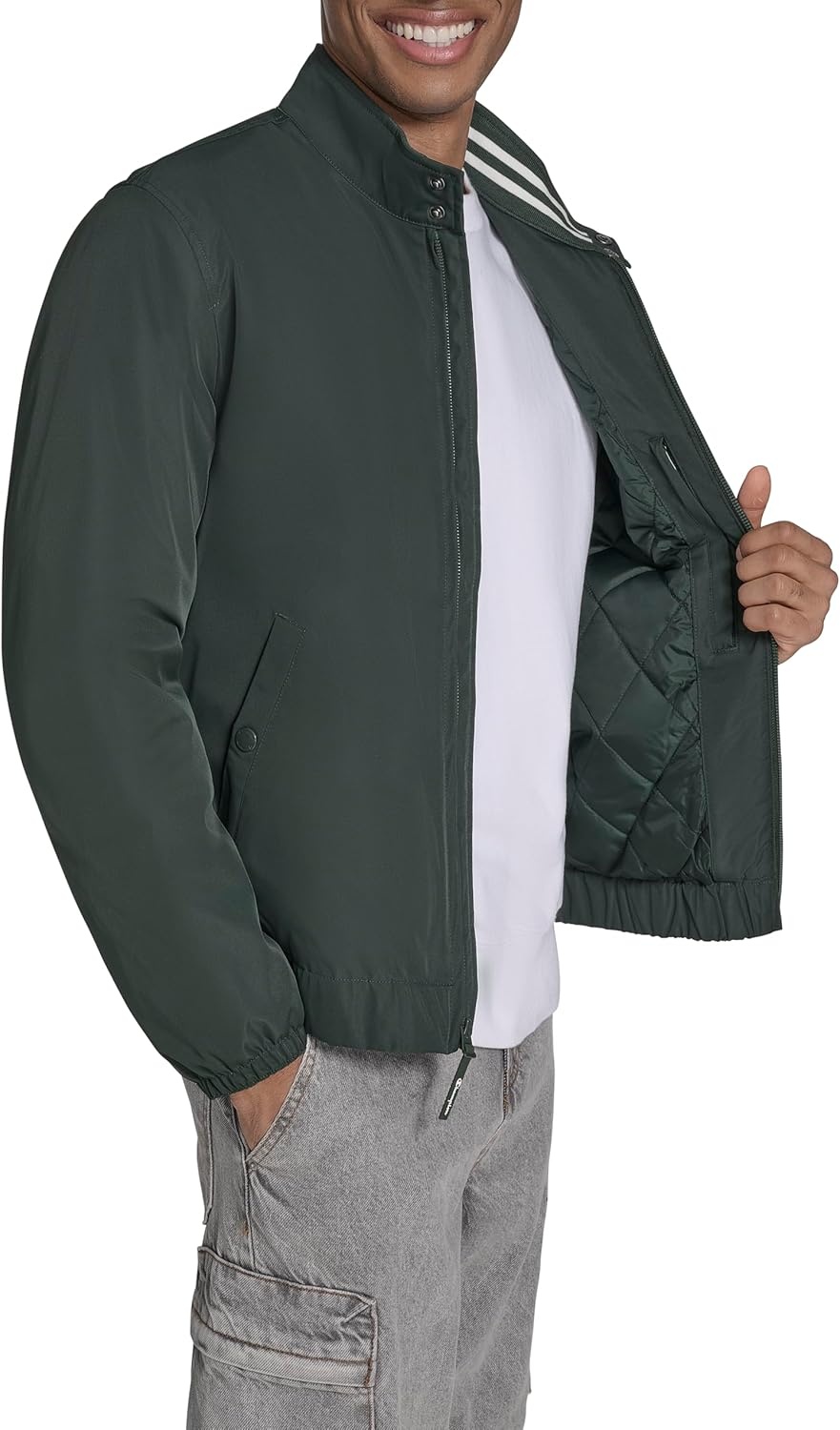 image:imageChampion Mens Classic Lightweight Bomber JacketSpruce