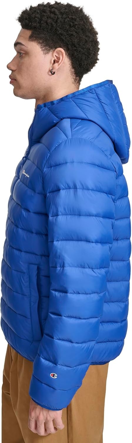 image:imageChampion Mens Performance Lightweight Puffer Jacket With HoodSurf the Web