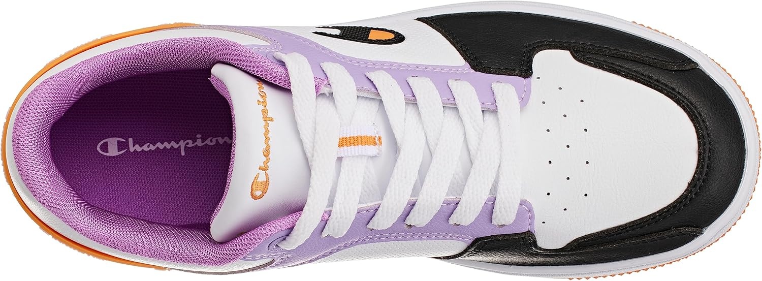 image:imageChampion Womens LowtopBianco Viola Nero Arancione Ww020