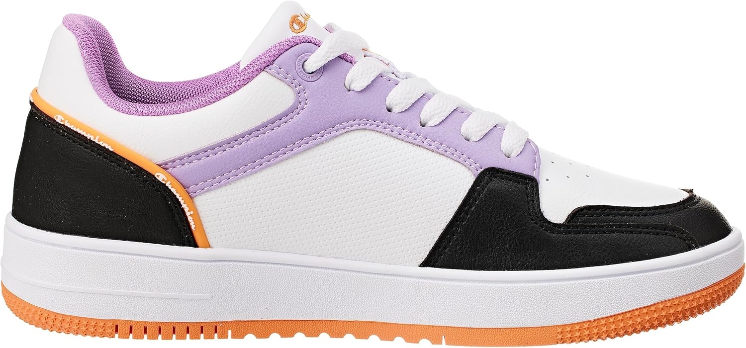 image:imageChampion Womens LowtopBianco Viola Nero Arancione Ww020