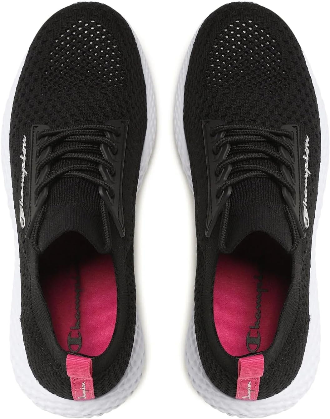image:imageChampion Womens LowtopBlack Fuchsia Kk002