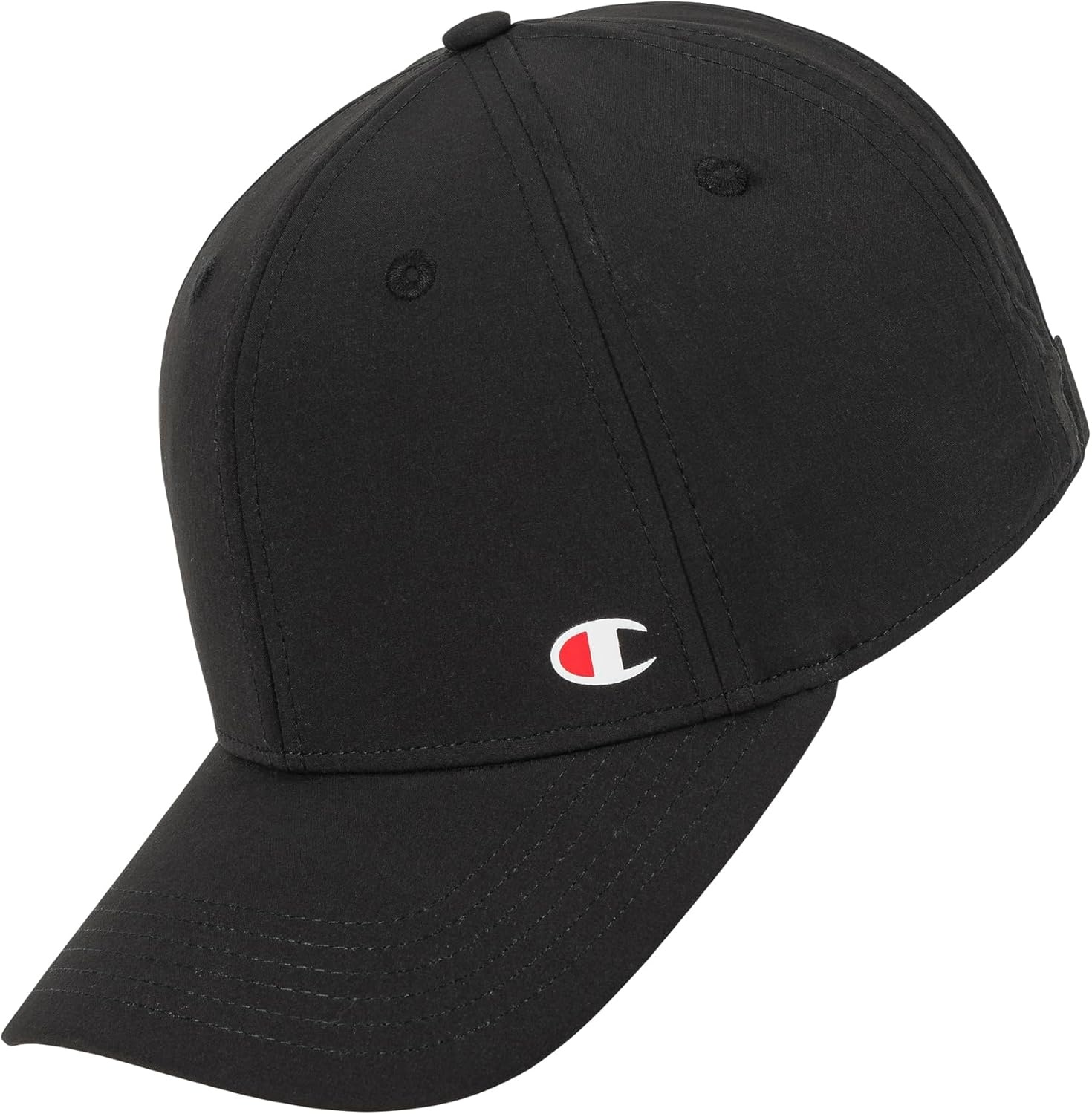 image:imageChampion Womens Performance Stretch Ponytail Adjustable Baseball CapBlack