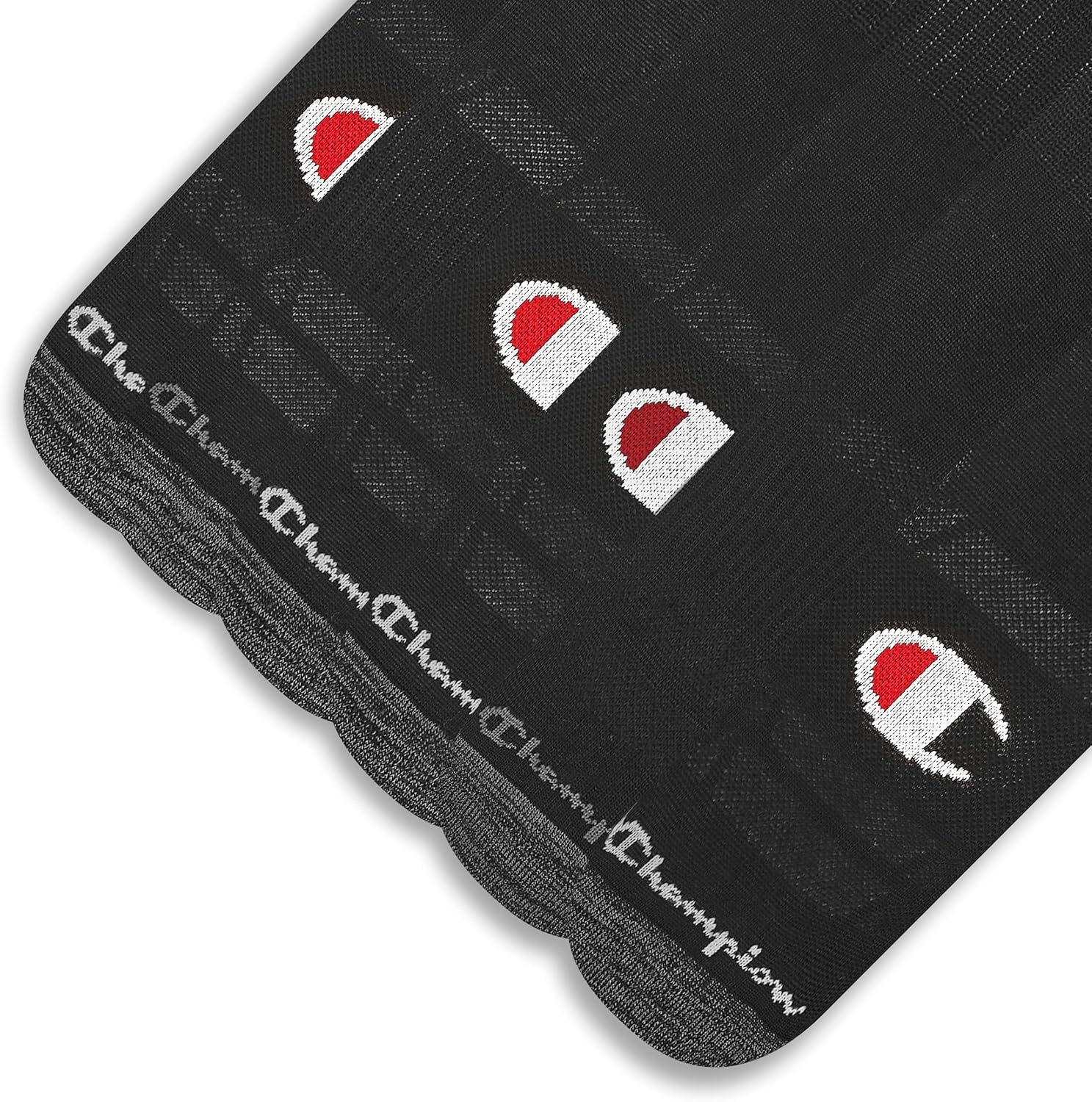 image:imageChampion Womens Quarter Socks 6pack Cushioned Athletic Socks With Moisturewicking Arch Support Size 59BlackGrey Logo