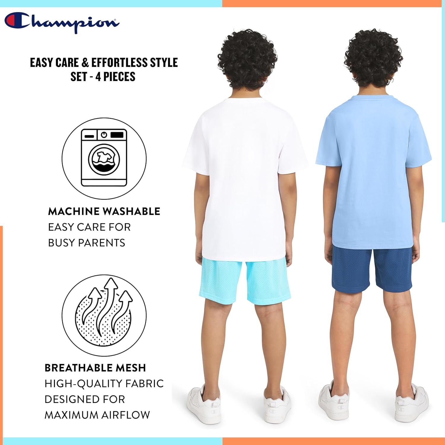 imageChampion boys Champion Boys 4piece Short SetBreezespring Lake