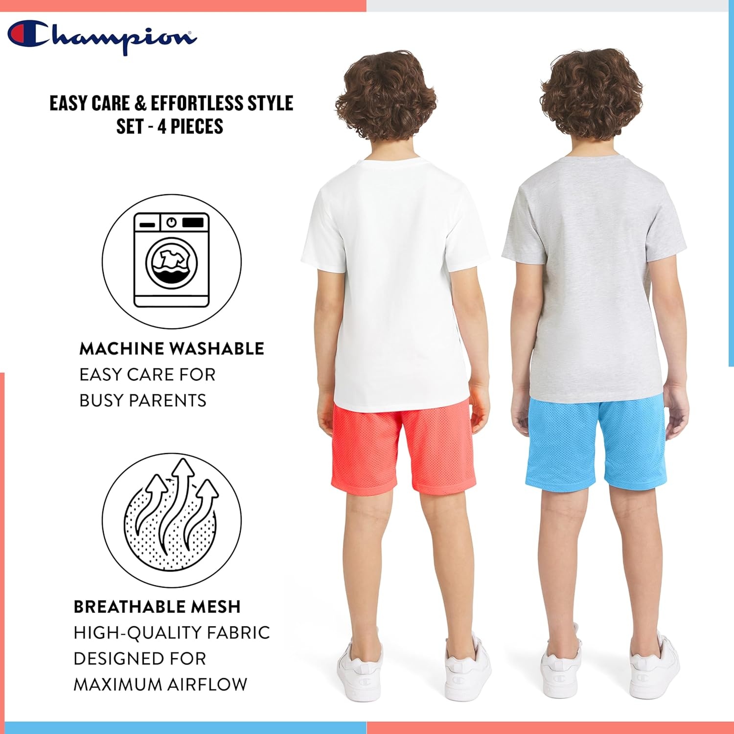 imageChampion boys Champion Boys 4piece Short SetCoralazure