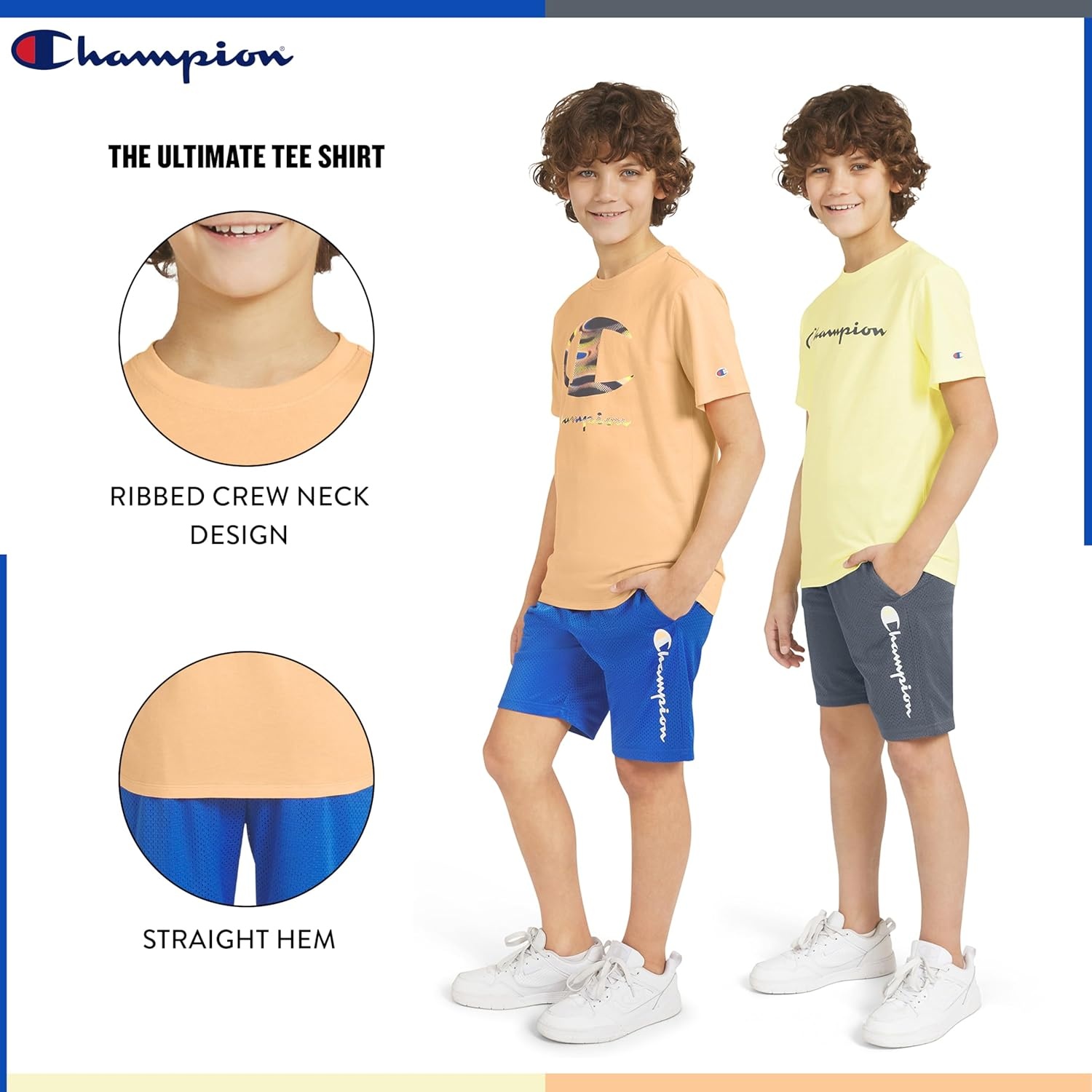 imageChampion boys Champion Boys 4piece Short SetElectric Bluelemon