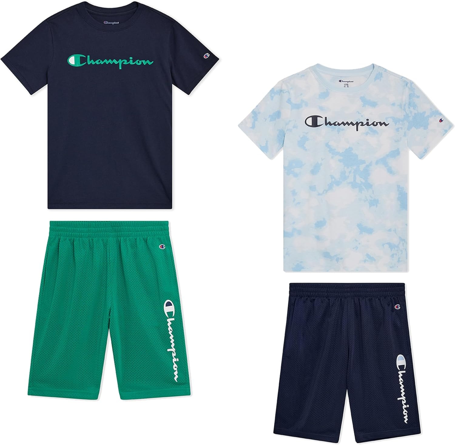 imageChampion boys Champion Boys 4piece Short SetSkywaygreen