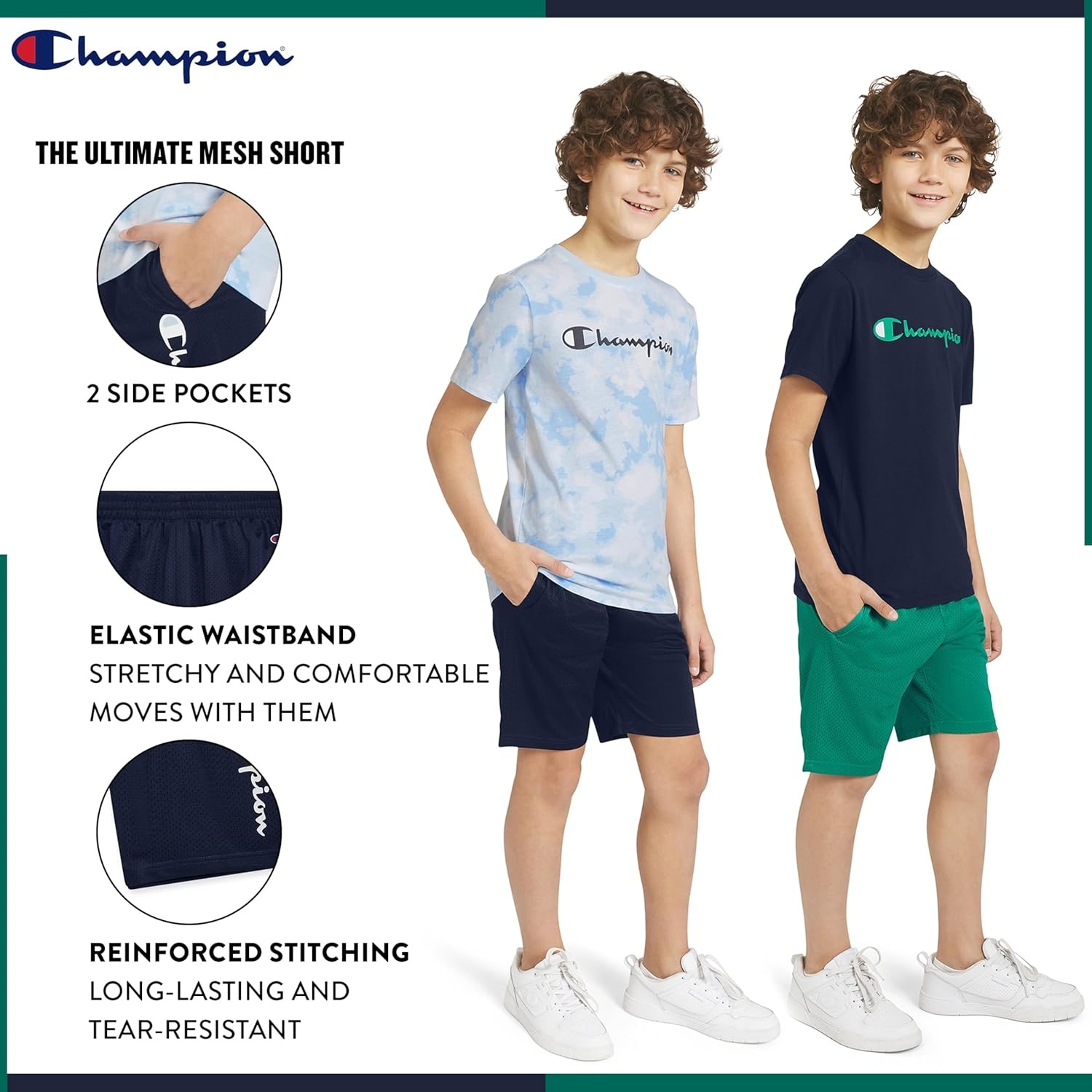 imageChampion boys Champion Boys 4piece Short SetSkywaygreen
