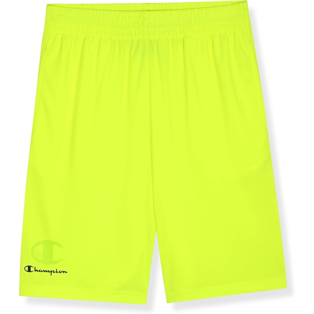 image:imageChampion Boys Athletic Shorts Lightweight Active Fit Short for KidsBright Yellow