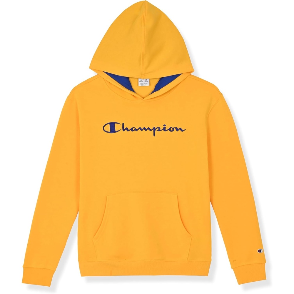 imageChampion Boys Boys Hoodie for Kids Sweatshirt Fleece Youth Pullover With HoodSignature Gold Fusion
