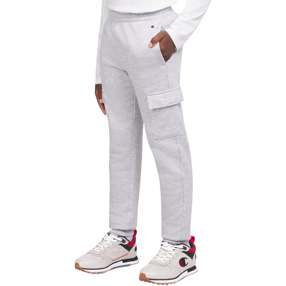 imageChampion Boys Boys Sweatpants Cargo Jogger PantsCargo Grey Heather