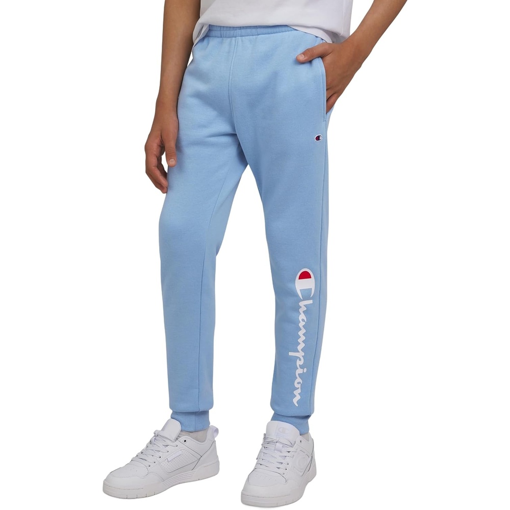 imageChampion Boys Boys Sweatpants Fleece Jogger PantsSignature Placid Blue