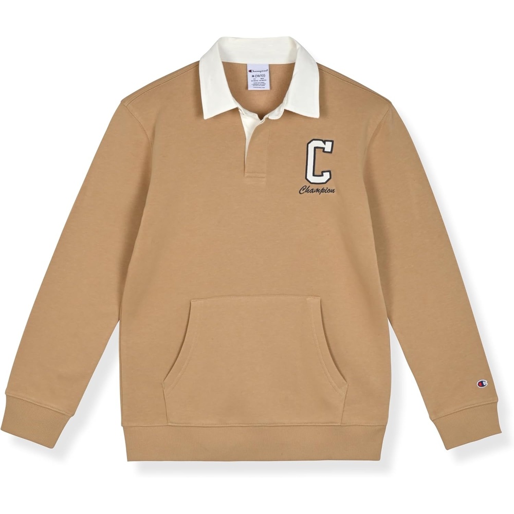 image:imageChampion Boys Champion Boys Long Sleeve Polo ShirtKhaki