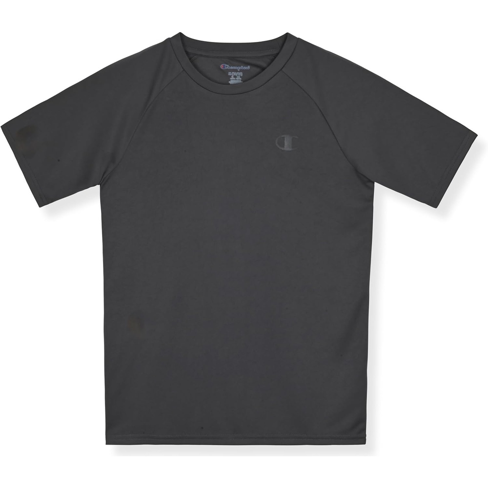 image:imageChampion Boys Champion Boys Shirt Performance Short Sleeve Tech Athletic Tee ShirtIron Gray