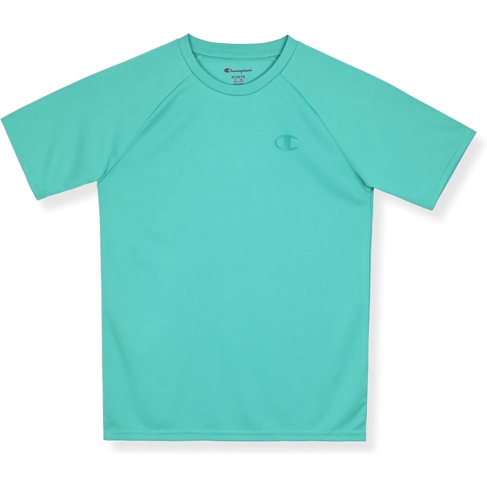 image:imageChampion Boys Champion Boys Shirt Performance Short Sleeve Tech Athletic Tee ShirtOasis Green