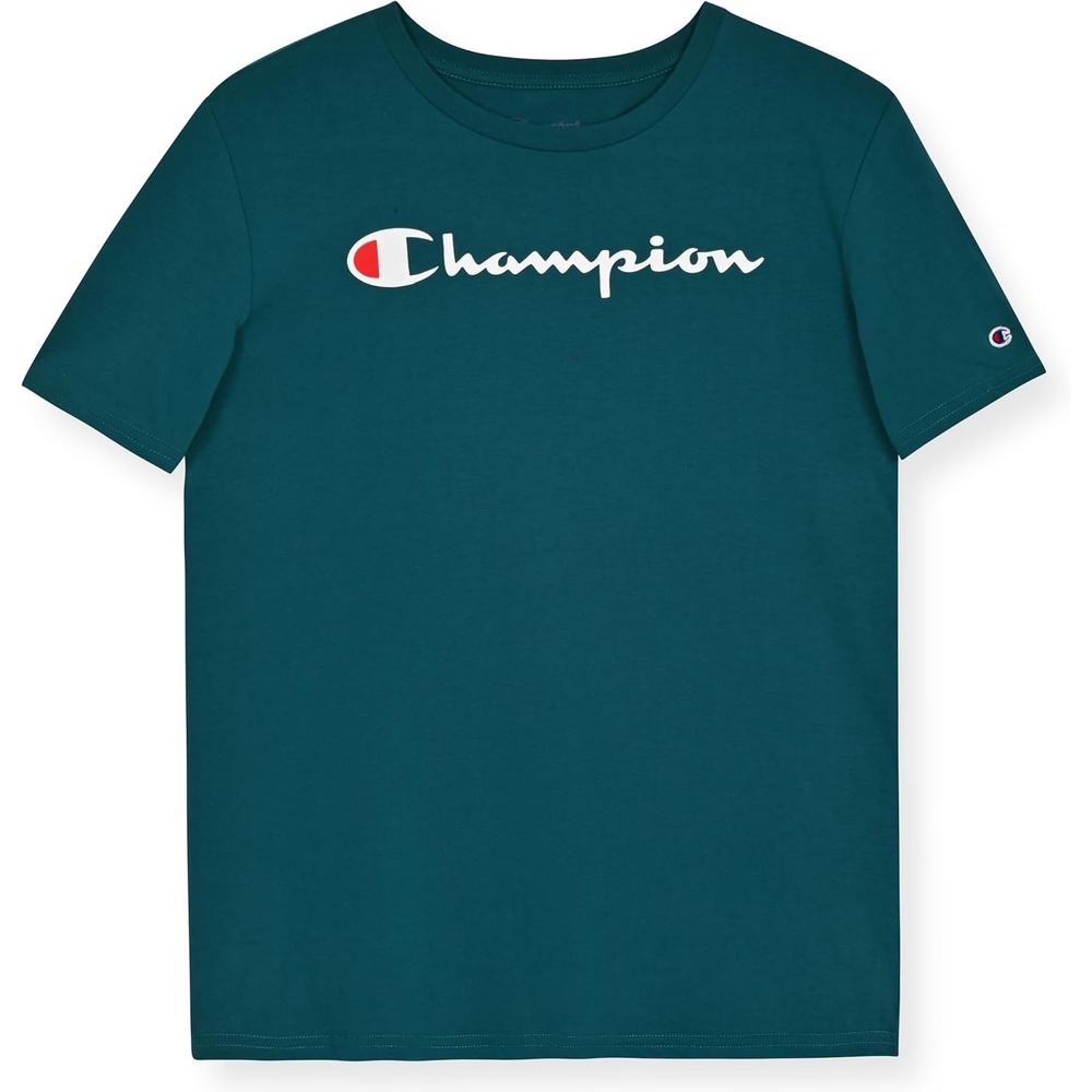 image:imageChampion Boys Champion Boys Tee Shirt Short Sleeve Logo TShirt for KidsDark Teal