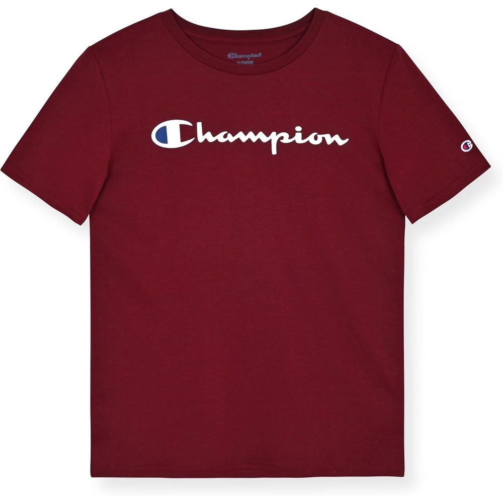 image:imageChampion Boys Champion Boys Tee Shirt Short Sleeve Logo TShirt for KidsWine